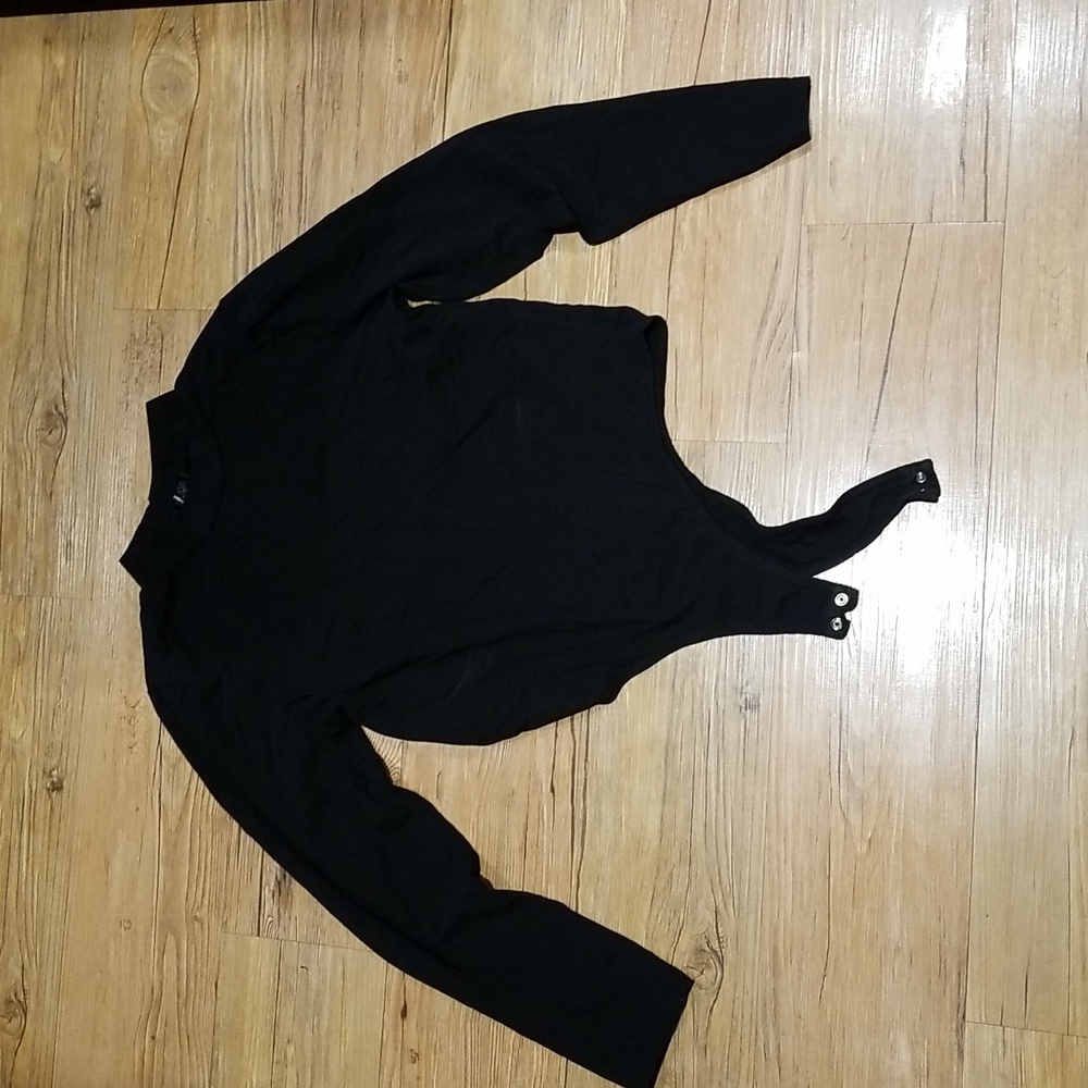 Splash black long sleeve body suit EUC szXL